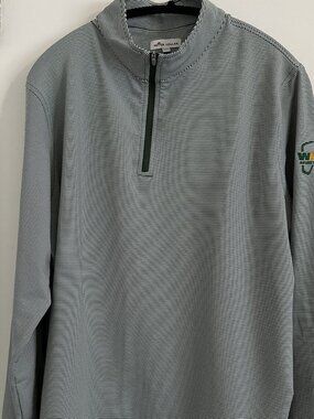 Peter Millar Green Waste Management Phoenix Open Striped Perth Performance